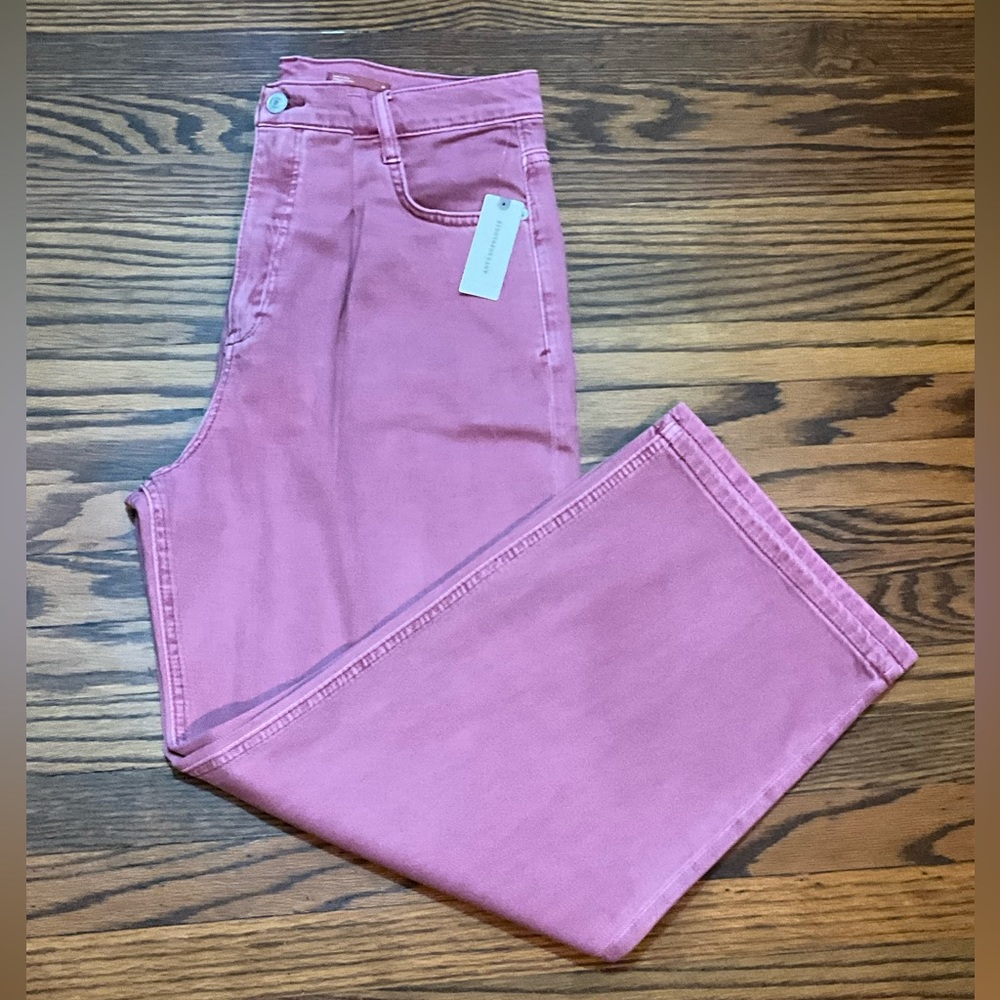NWT $140 Pilcro & the letterpress high waist button fly jeans
